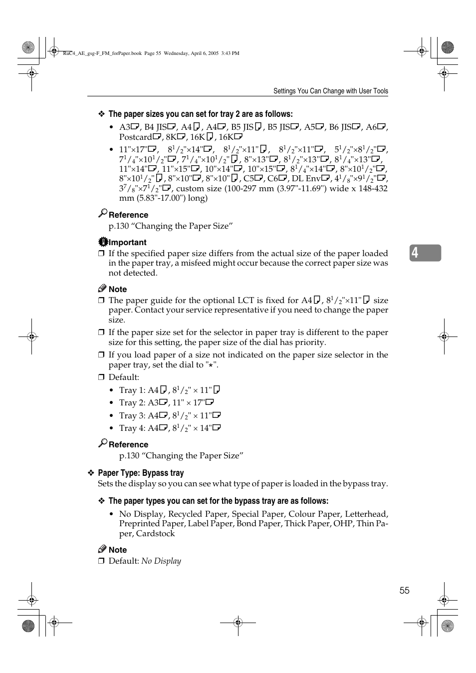 Ricoh Aficio IS 2225 User Manual | Page 67 / 180