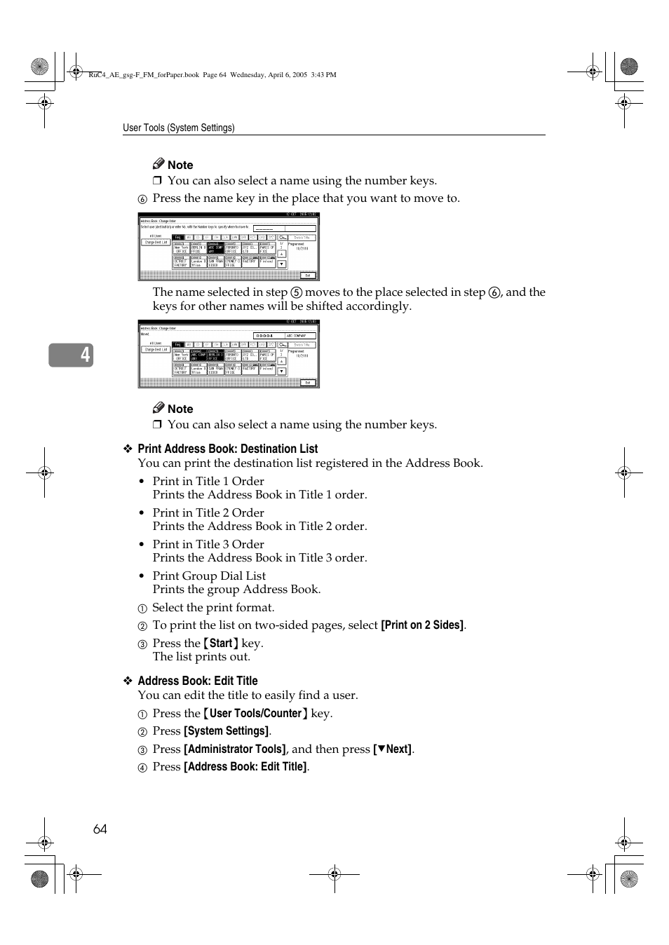 Ricoh Aficio IS 2225 User Manual | Page 76 / 180