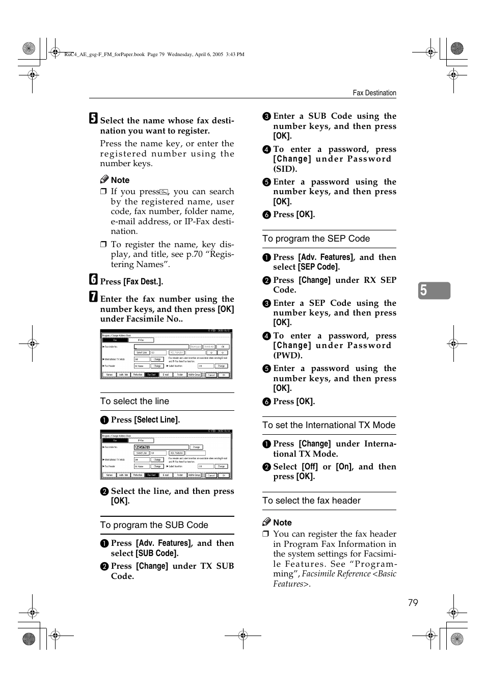 Ricoh Aficio IS 2225 User Manual | Page 91 / 180