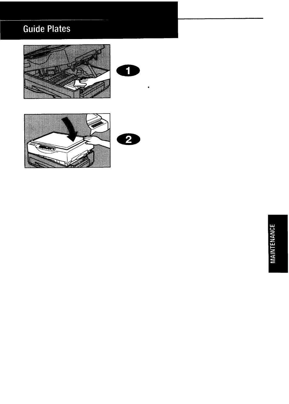 Guide plates | Ricoh FT 1008 User Manual | Page 46 / 65