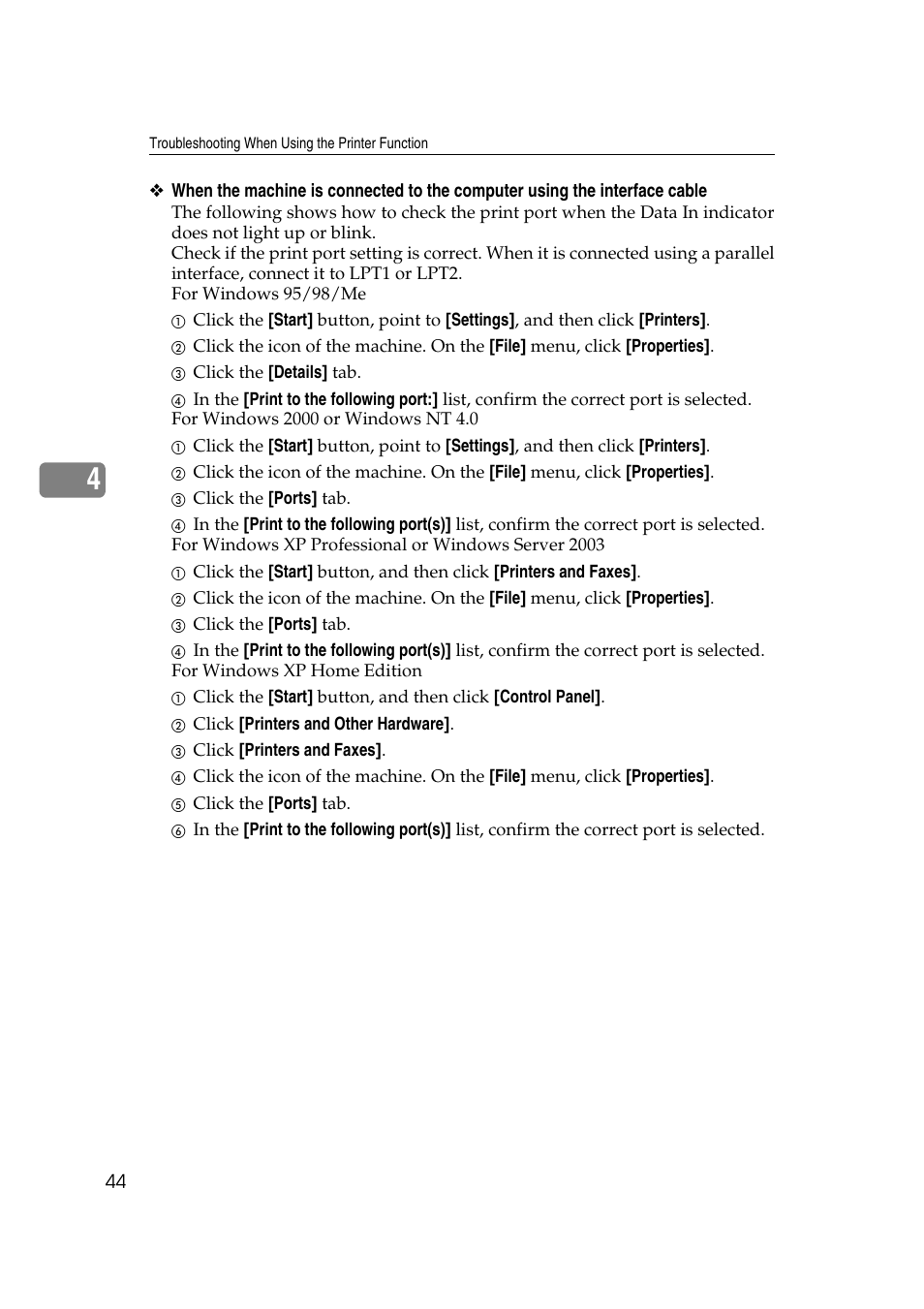 Ricoh Aficio RPCS MP 2000 User Manual | Page 50 / 108