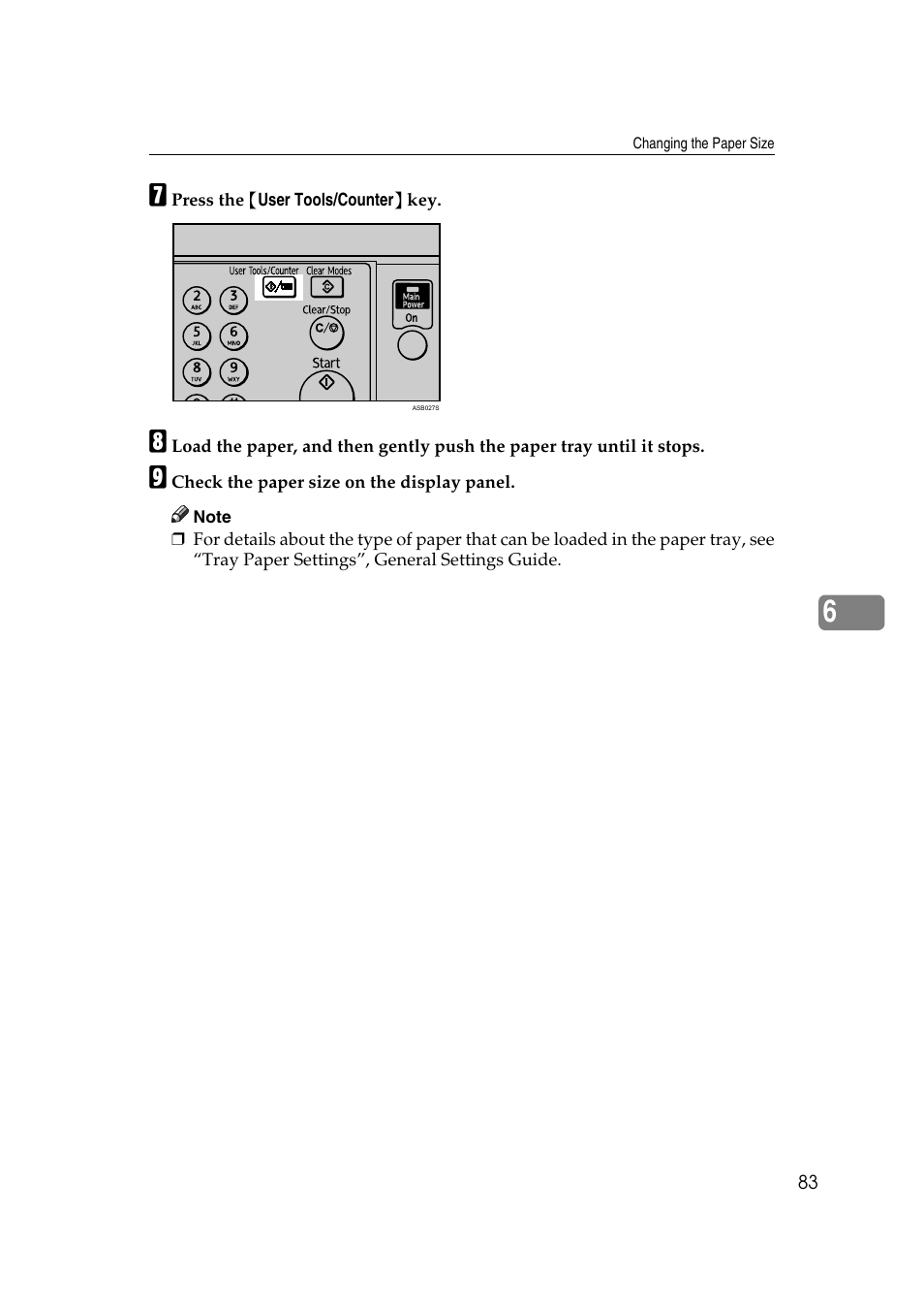 Ricoh Aficio RPCS MP 2000 User Manual | Page 89 / 108