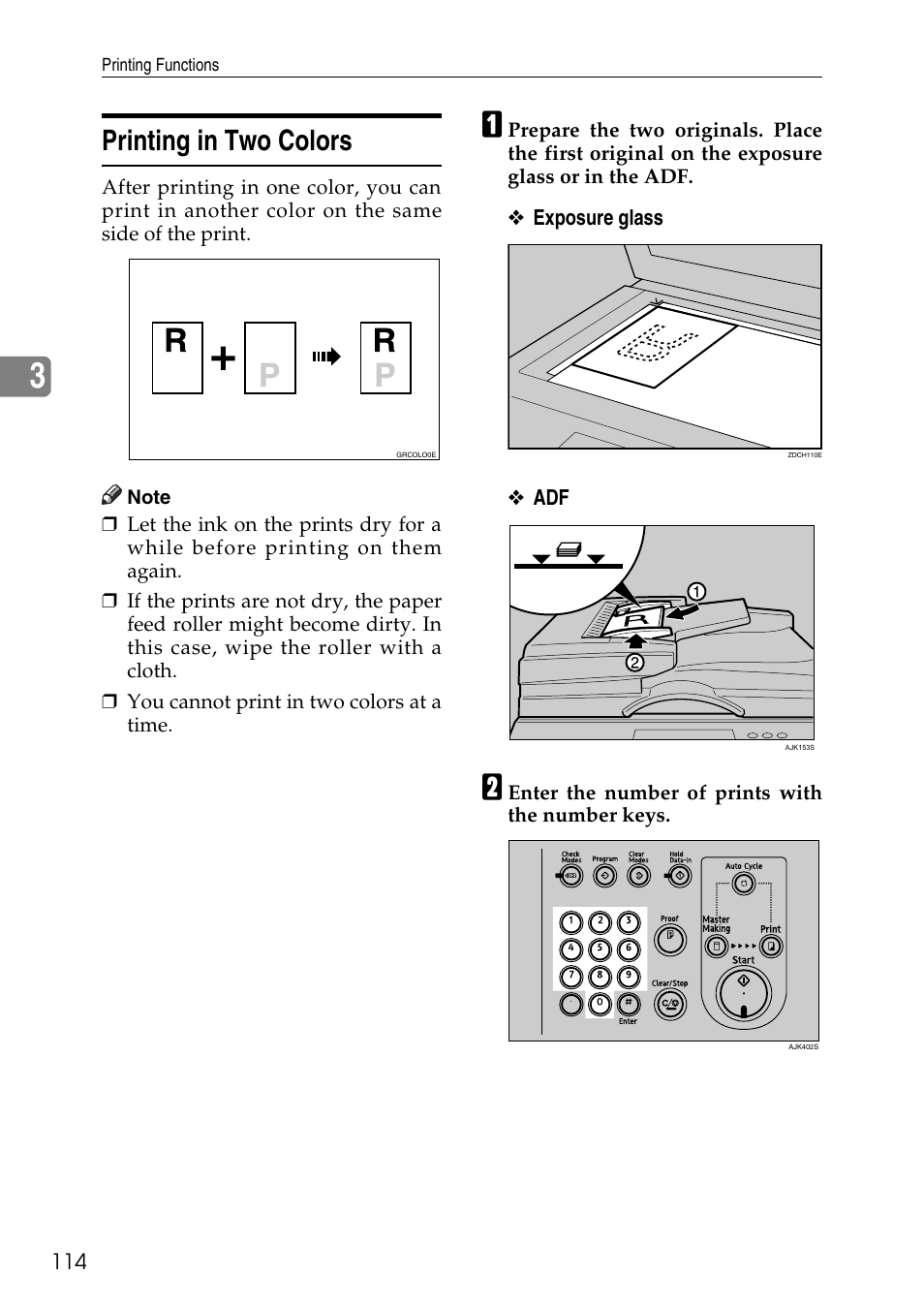 Printing in two colors | Ricoh LDD280 User Manual | Page 126 / 204