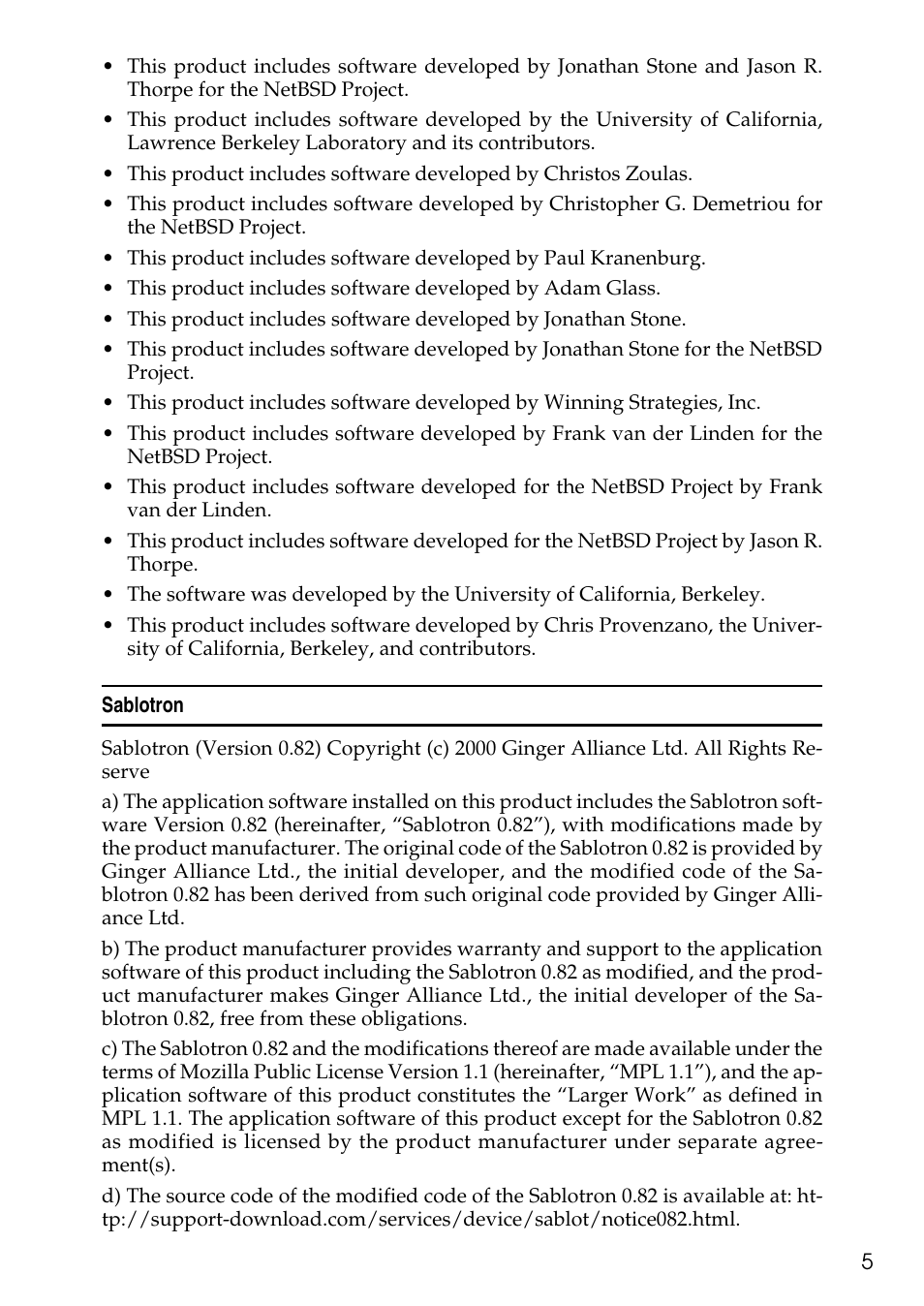 Sablotron | Ricoh LDD280 User Manual | Page 17 / 204