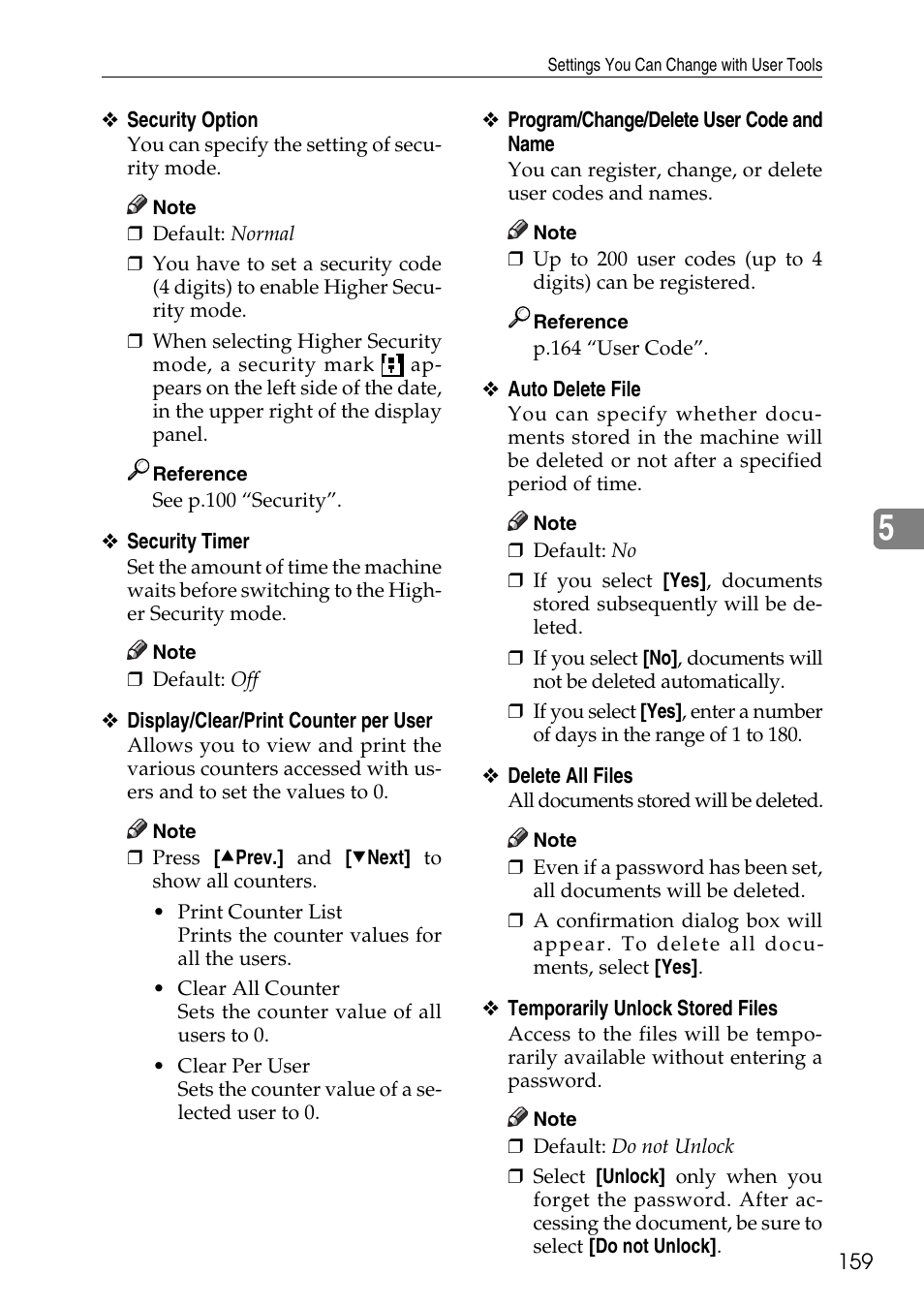 Ricoh LDD280 User Manual | Page 171 / 204