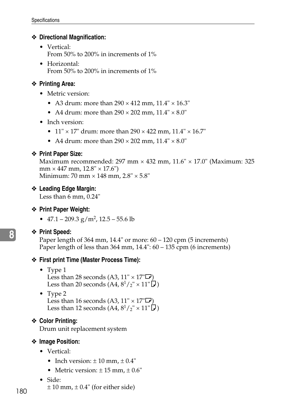 Ricoh LDD280 User Manual | Page 192 / 204