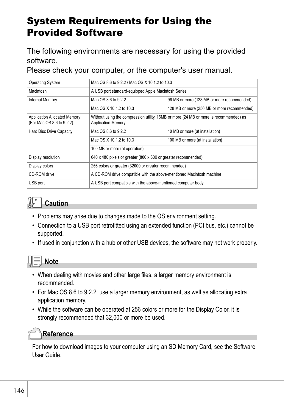 Reference | Ricoh Caplio GX8 User Manual | Page 149 / 180