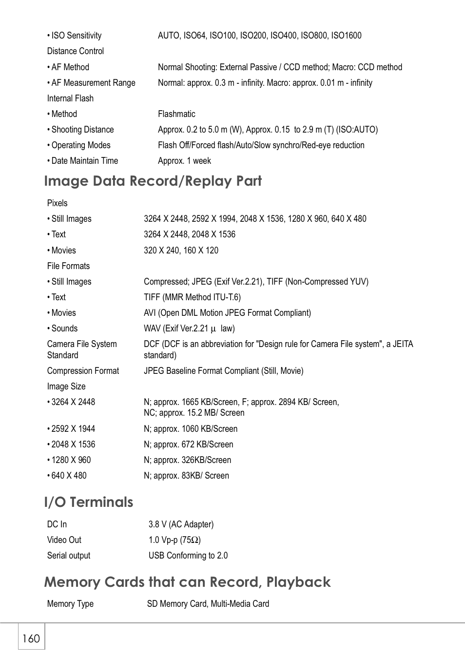 Ricoh Caplio GX8 User Manual | Page 163 / 180