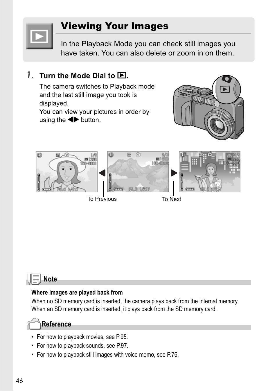 Viewing your images | Ricoh Caplio GX8 User Manual | Page 49 / 180