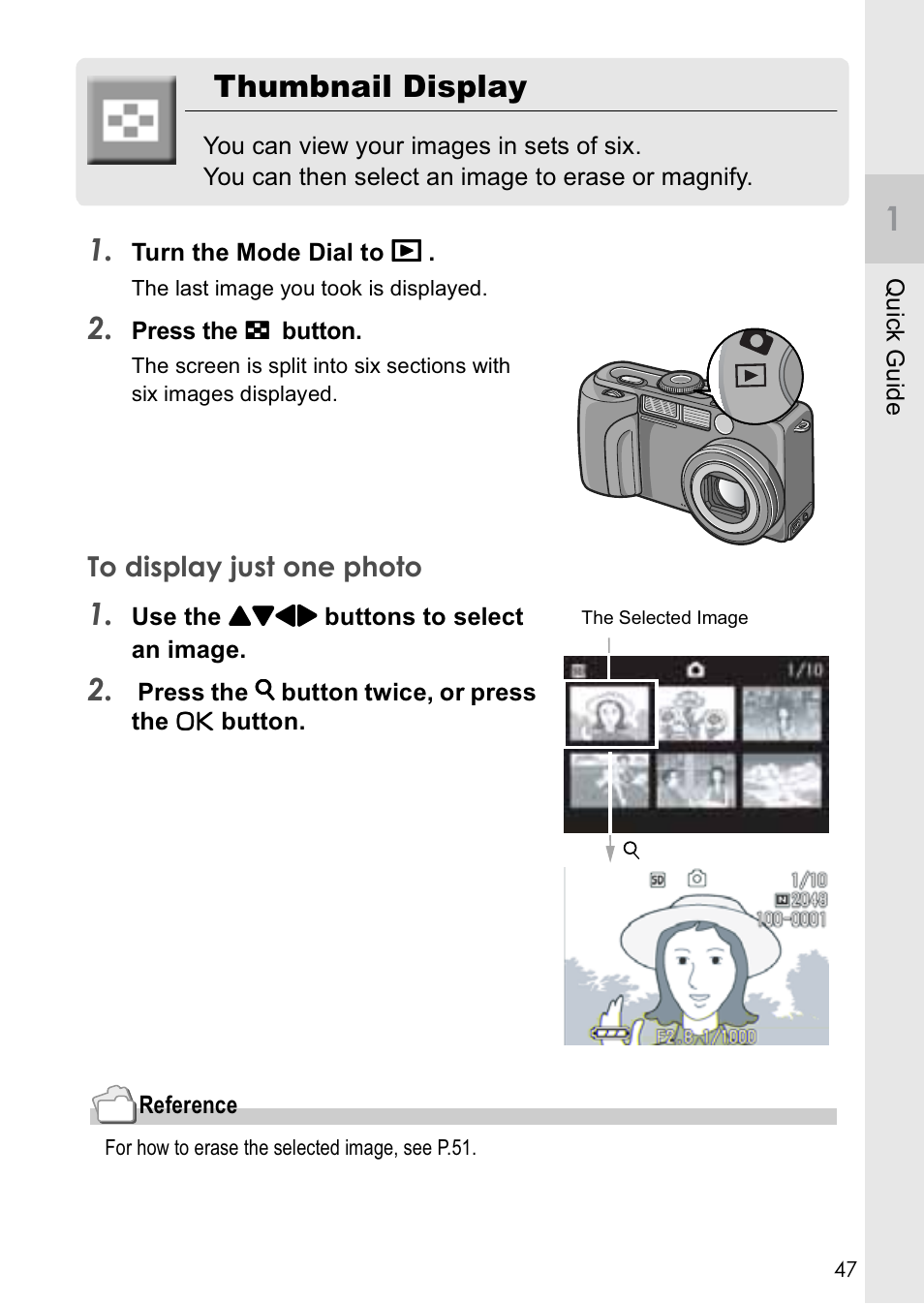Thumbnail display | Ricoh Caplio GX8 User Manual | Page 50 / 180