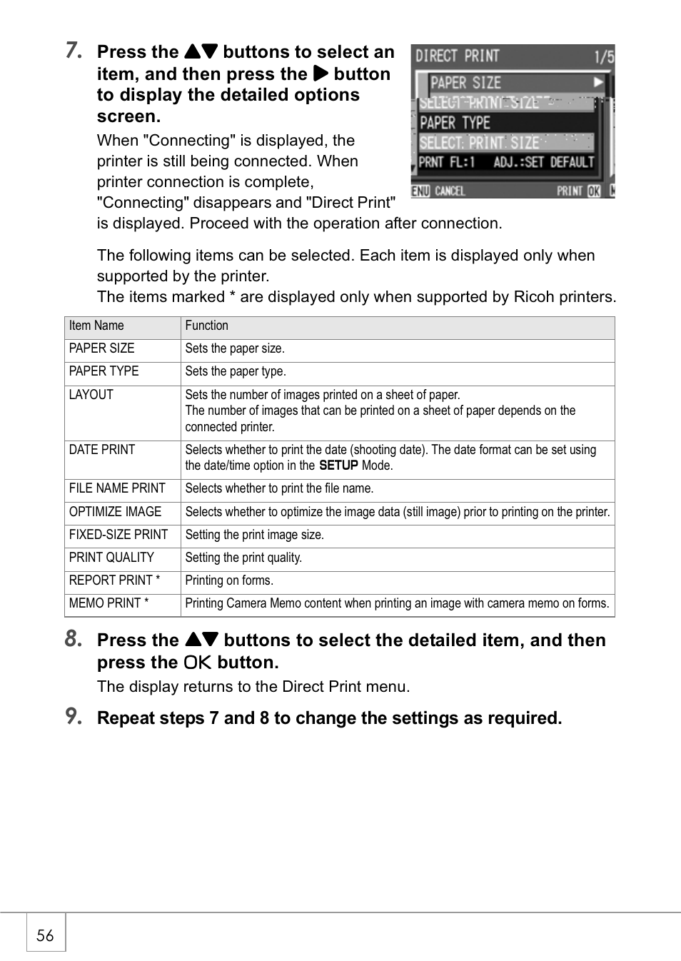 Ricoh Caplio GX8 User Manual | Page 59 / 180