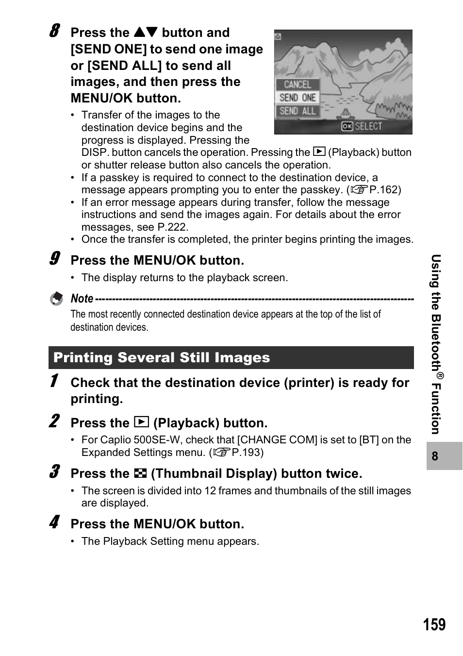 Ricoh 500SE User Manual | Page 162 / 256
