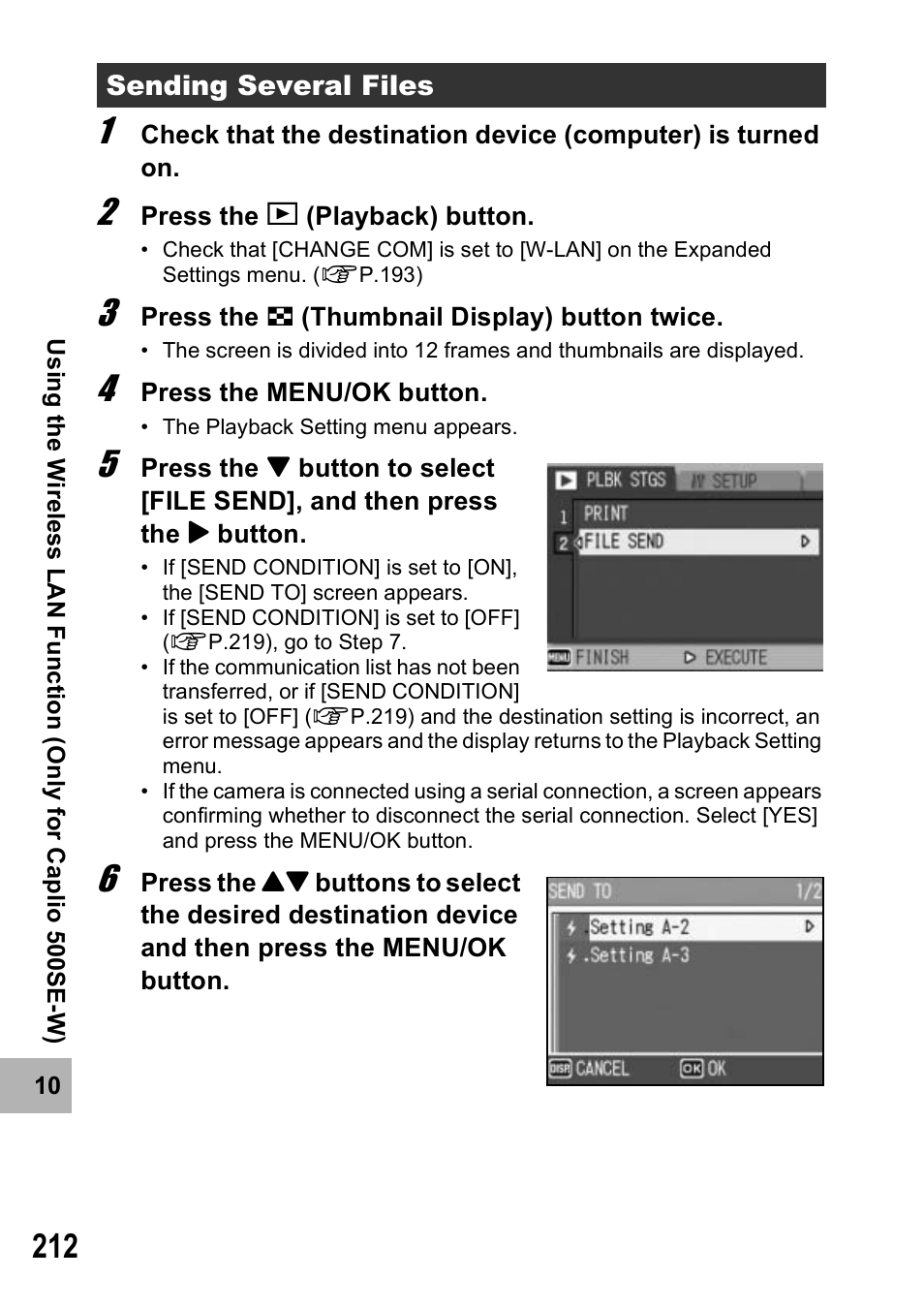 Ricoh 500SE User Manual | Page 215 / 256