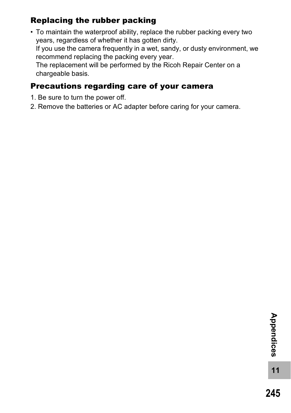 Ricoh 500SE User Manual | Page 248 / 256
