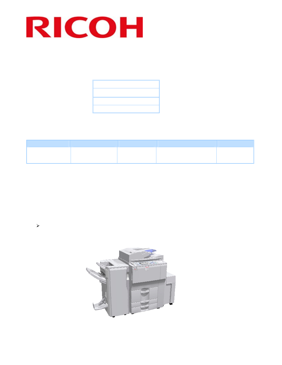 Ricoh D054 User Manual | 41 pages