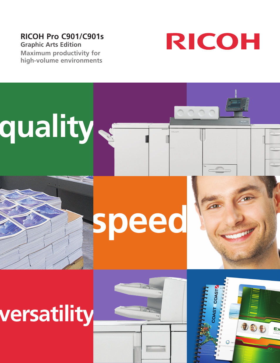 Ricoh C901S User Manual | 8 pages