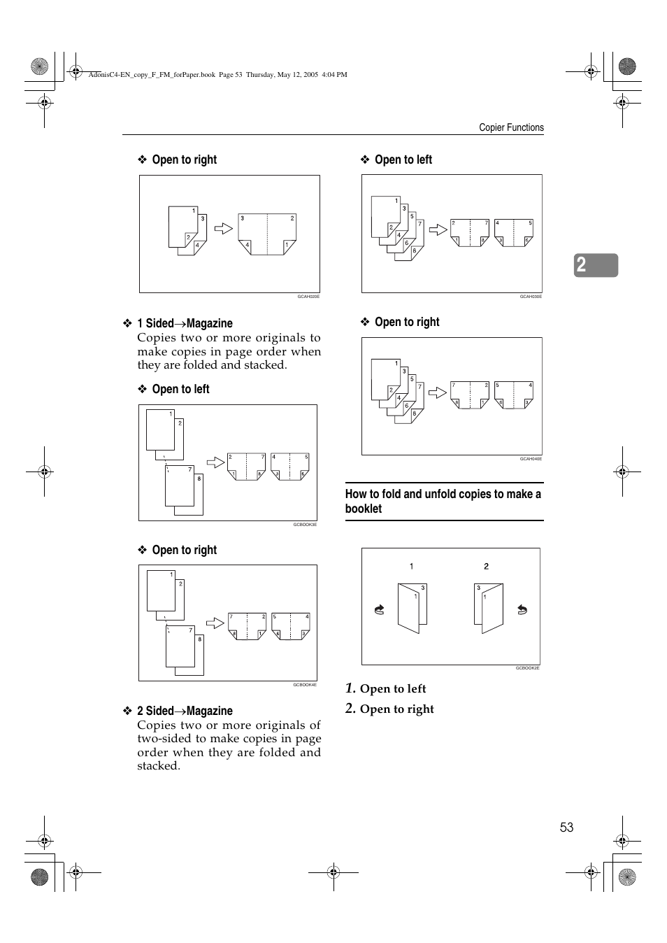 Ricoh Aficio 3045AD User Manual | Page 63 / 136