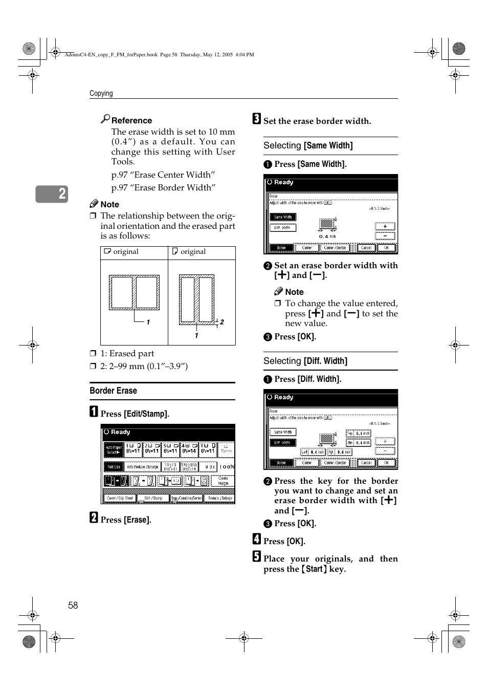 Ricoh Aficio 3045AD User Manual | Page 68 / 136