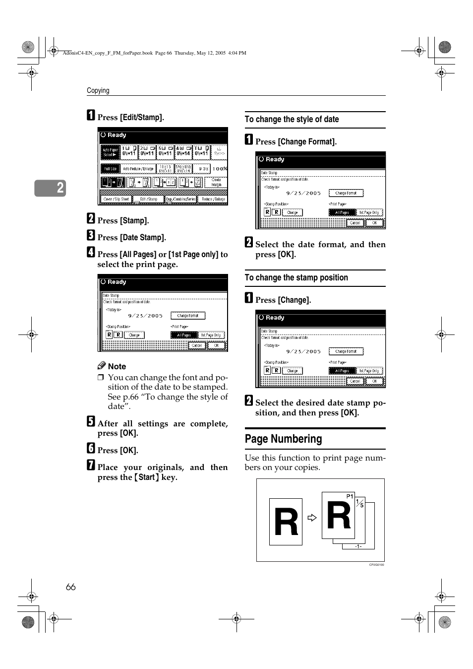 Ricoh Aficio 3045AD User Manual | Page 76 / 136