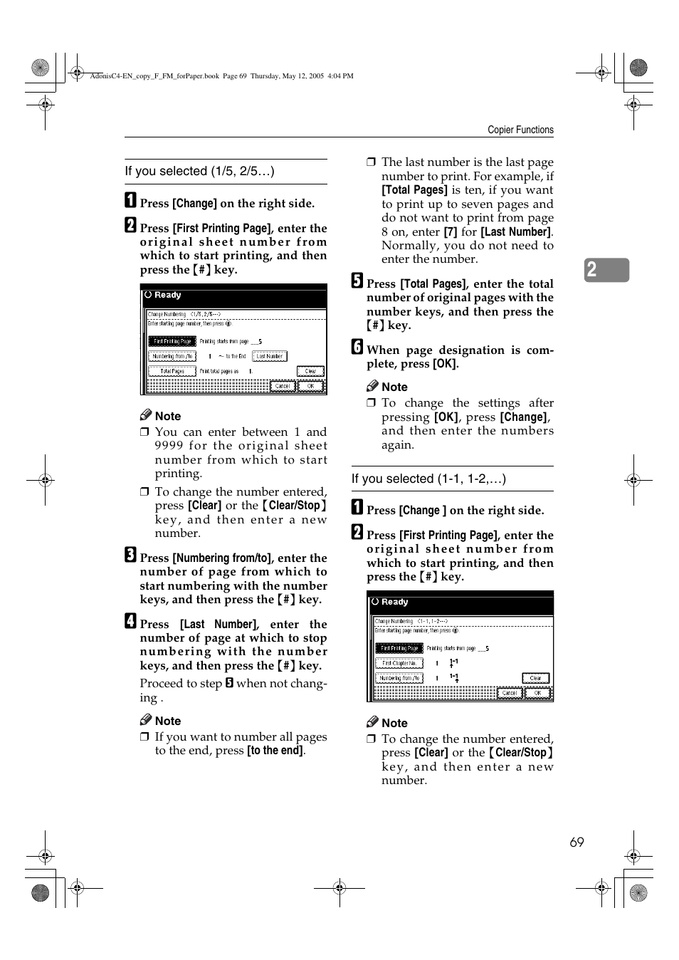 Ricoh Aficio 3045AD User Manual | Page 79 / 136