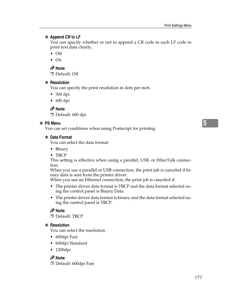 S, see p.177 “ps menu | Ricoh 220-240 V User Manual | Page 187 / 370