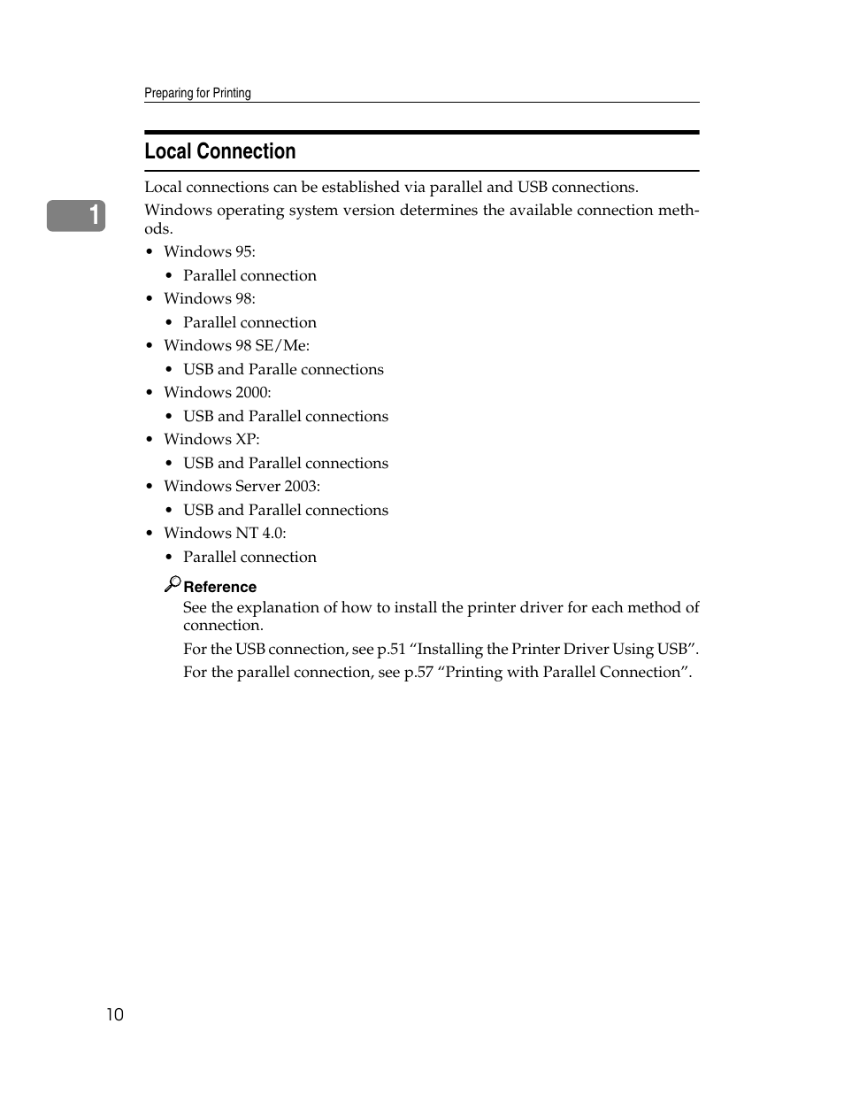 Local connection | Ricoh 220-240 V User Manual | Page 20 / 370