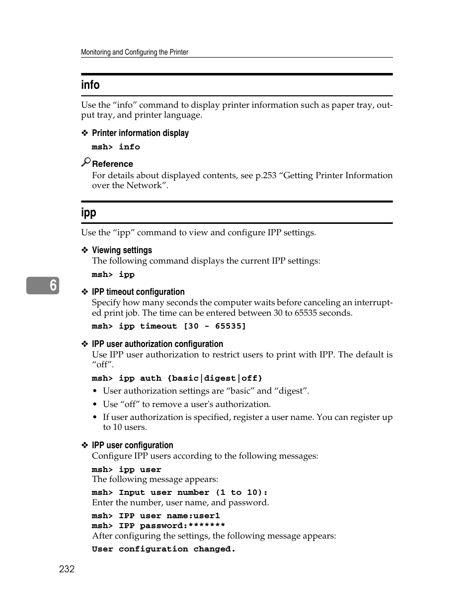 Info, Info ipp | Ricoh 220-240 V User Manual | Page 242 / 370