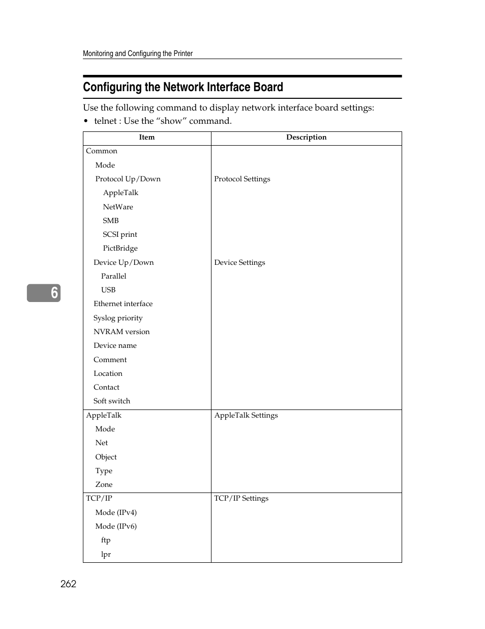 Configuring the network interface board | Ricoh 220-240 V User Manual | Page 272 / 370