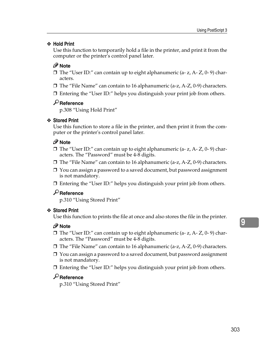 Ricoh 220-240 V User Manual | Page 313 / 370