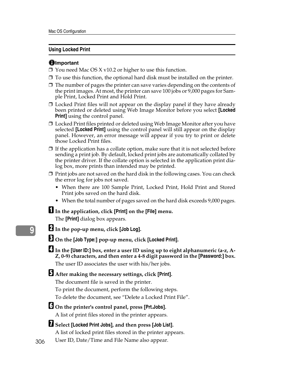 Using locked print | Ricoh 220-240 V User Manual | Page 316 / 370