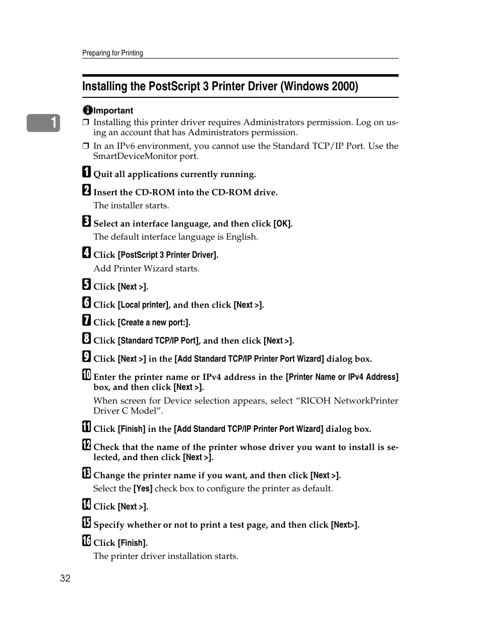 Ricoh 220-240 V User Manual | Page 42 / 370