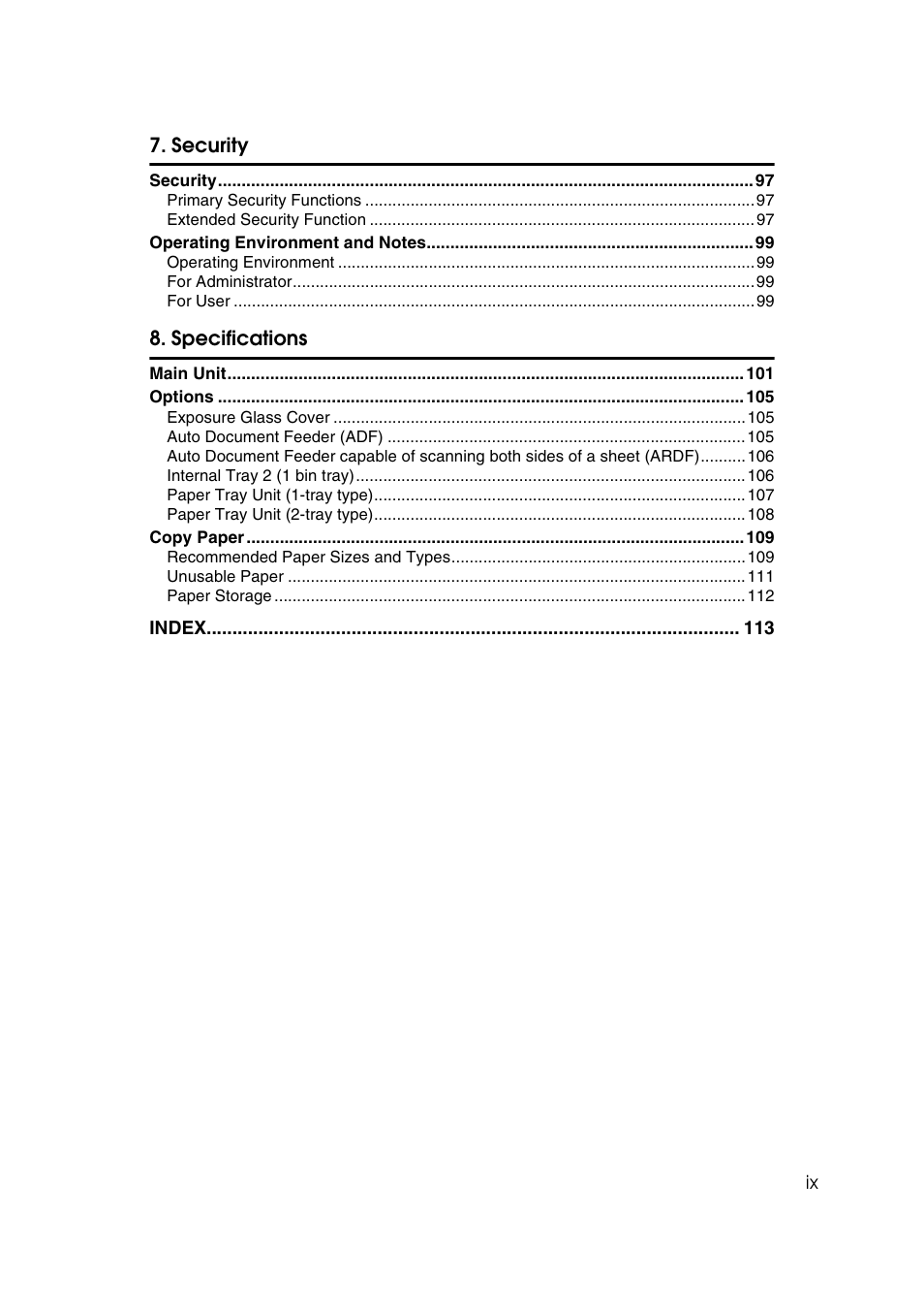 Ricoh Aficio 2018D User Manual | Page 11 / 814