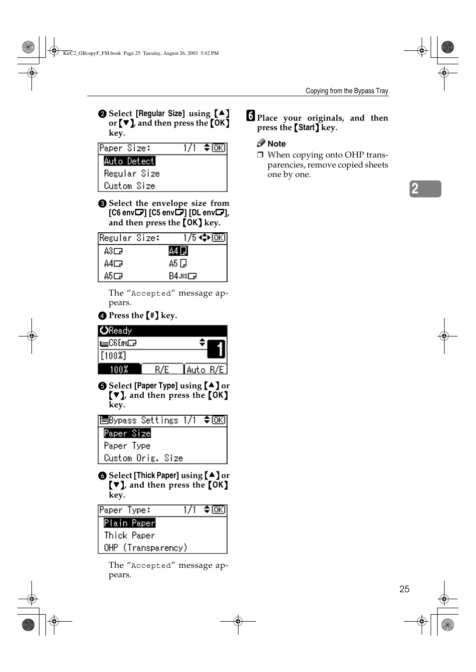 Ricoh Aficio 2018D User Manual | Page 163 / 814