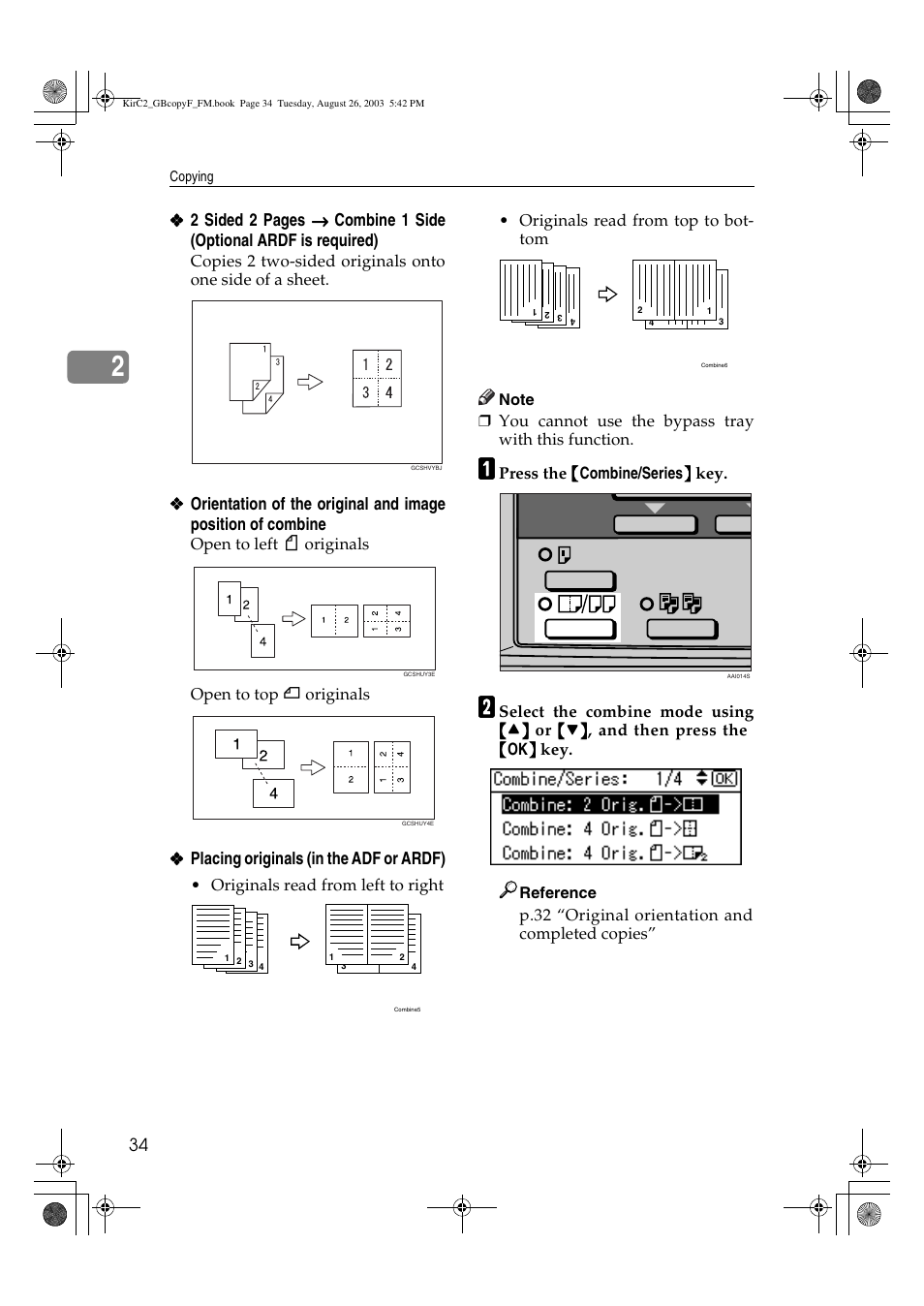 Ricoh Aficio 2018D User Manual | Page 172 / 814