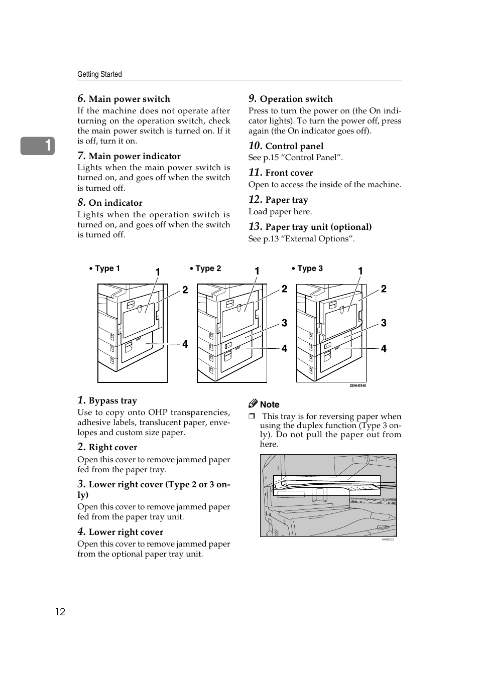 Ricoh Aficio 2018D User Manual | Page 24 / 814