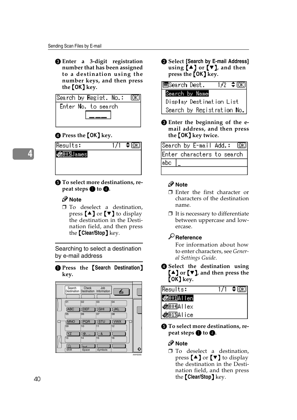 Ricoh Aficio 2018D User Manual | Page 256 / 814