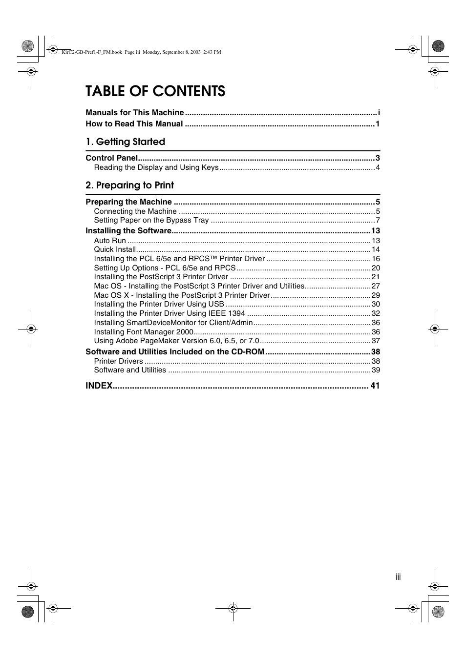 Ricoh Aficio 2018D User Manual | Page 303 / 814