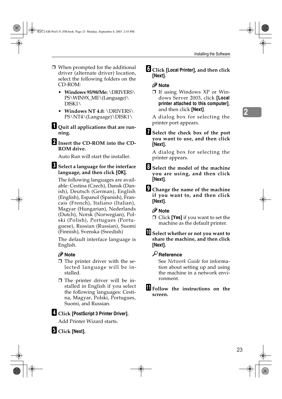 Ricoh Aficio 2018D User Manual | Page 327 / 814