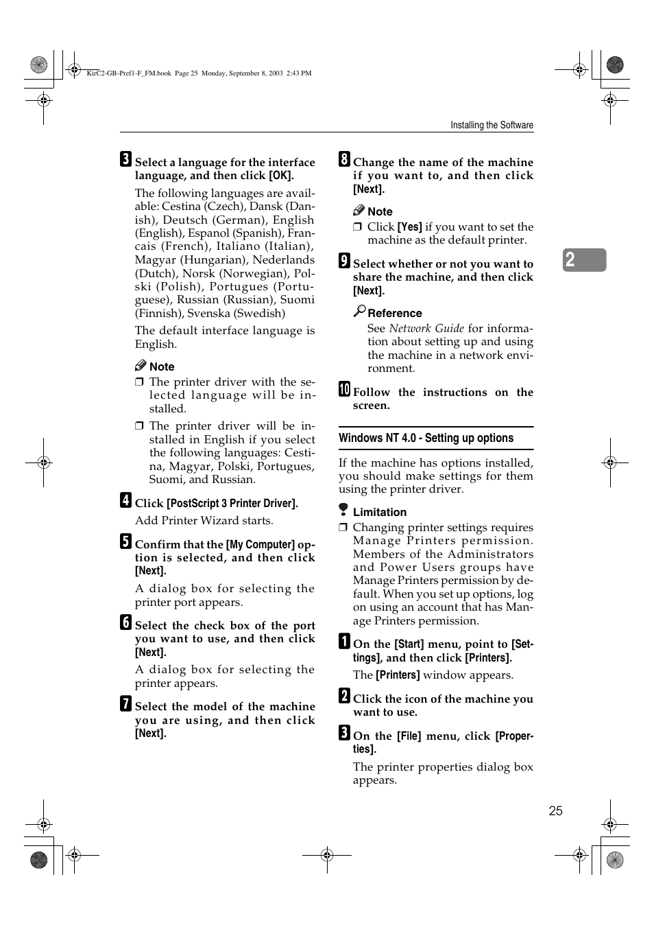 Ricoh Aficio 2018D User Manual | Page 329 / 814