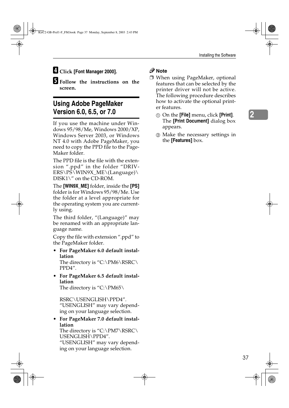 Ricoh Aficio 2018D User Manual | Page 341 / 814