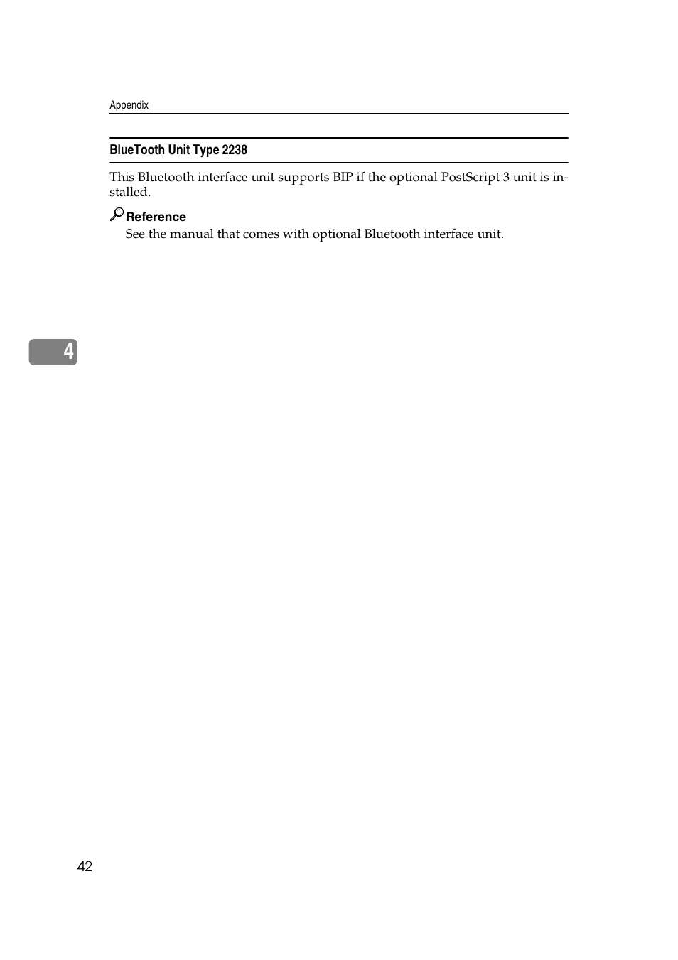 Bluetooth unit type 2238 | Ricoh Aficio 2018D User Manual | Page 398 / 814