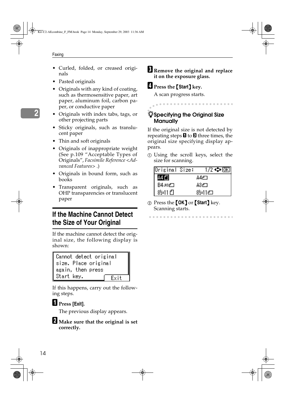 Ricoh Aficio 2018D User Manual | Page 424 / 814