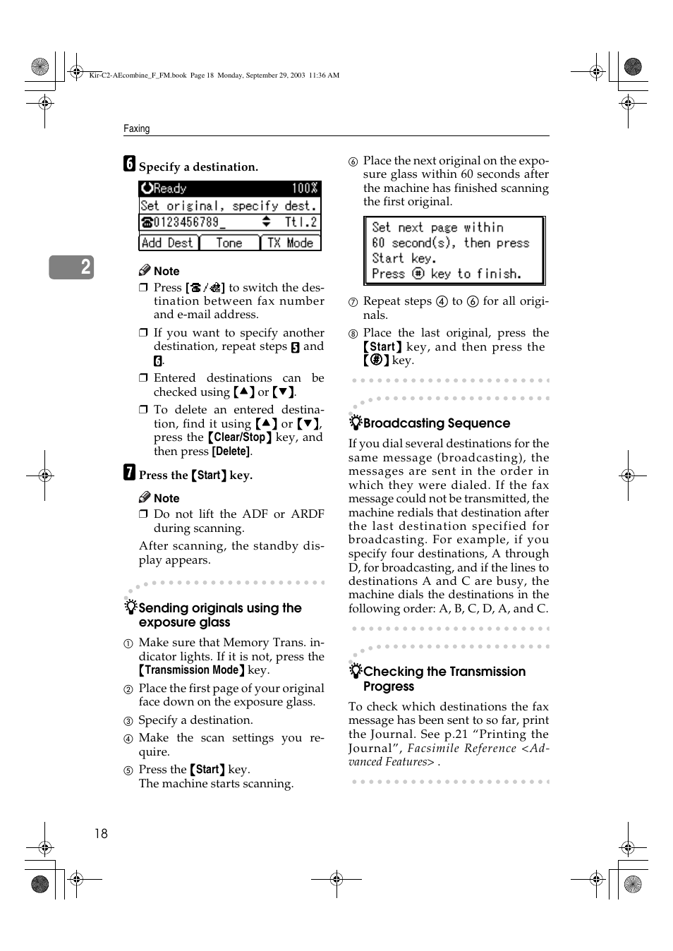 Ricoh Aficio 2018D User Manual | Page 428 / 814