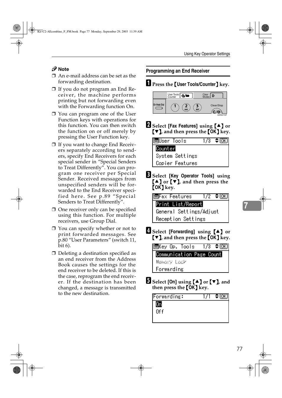 Ricoh Aficio 2018D User Manual | Page 571 / 814