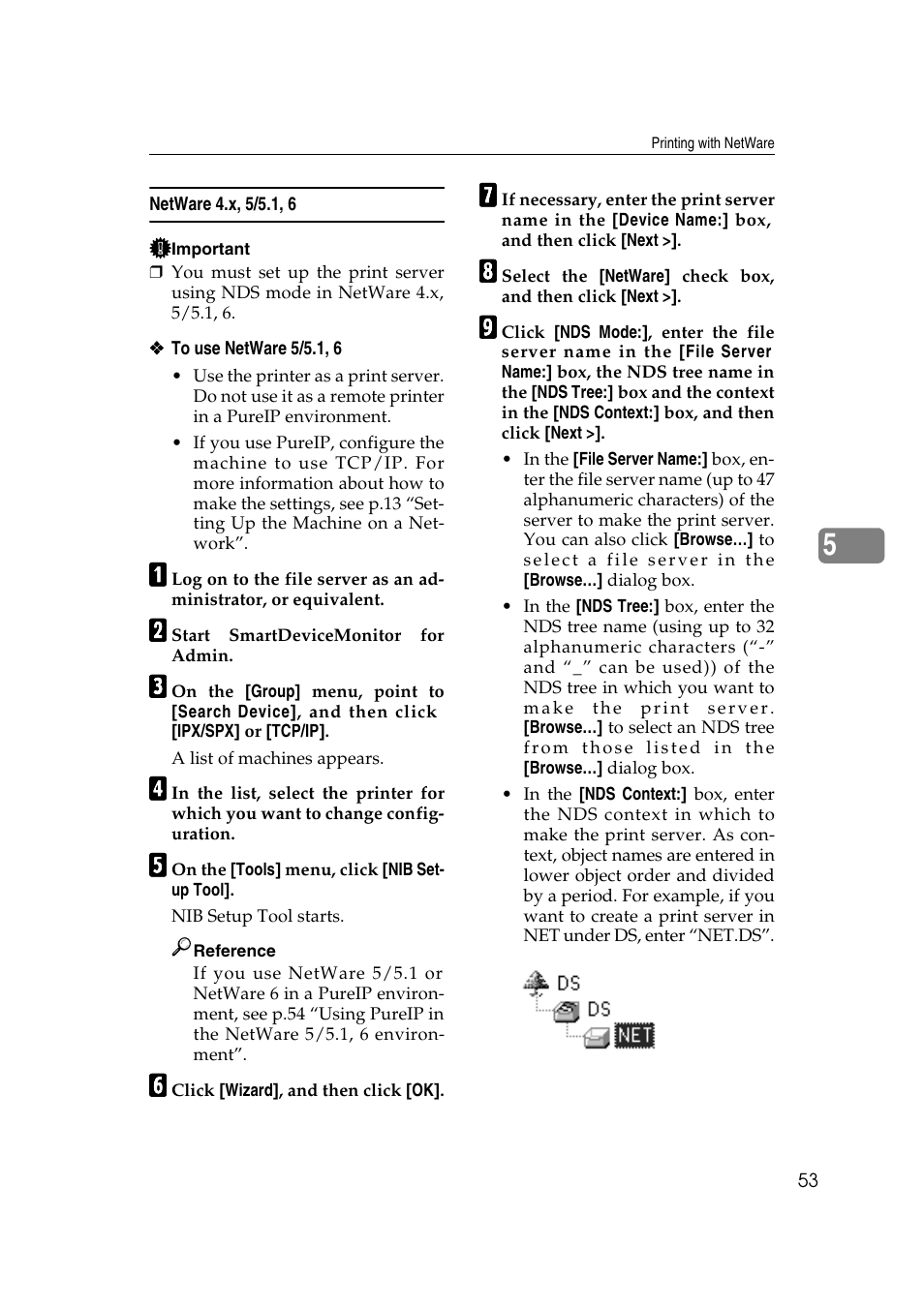 Netware 4.x, 5/5.1, 6 | Ricoh Aficio 2018D User Manual | Page 675 / 814