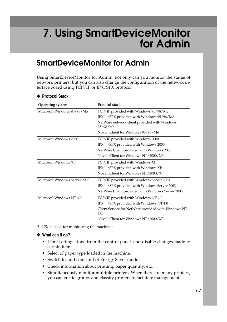  using smartdevicemonitor for admin, Smartdevicemonitor for admin, Using smartdevicemonitor for admin | Ricoh Aficio 2018D User Manual | Page 689 / 814