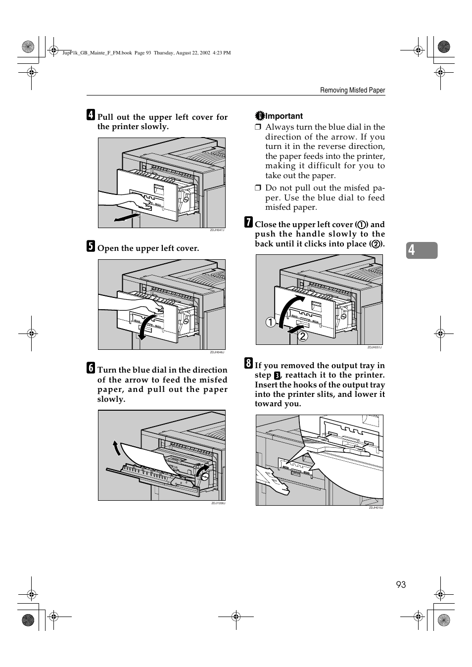 Ricoh AP3800C User Manual | Page 103 / 124