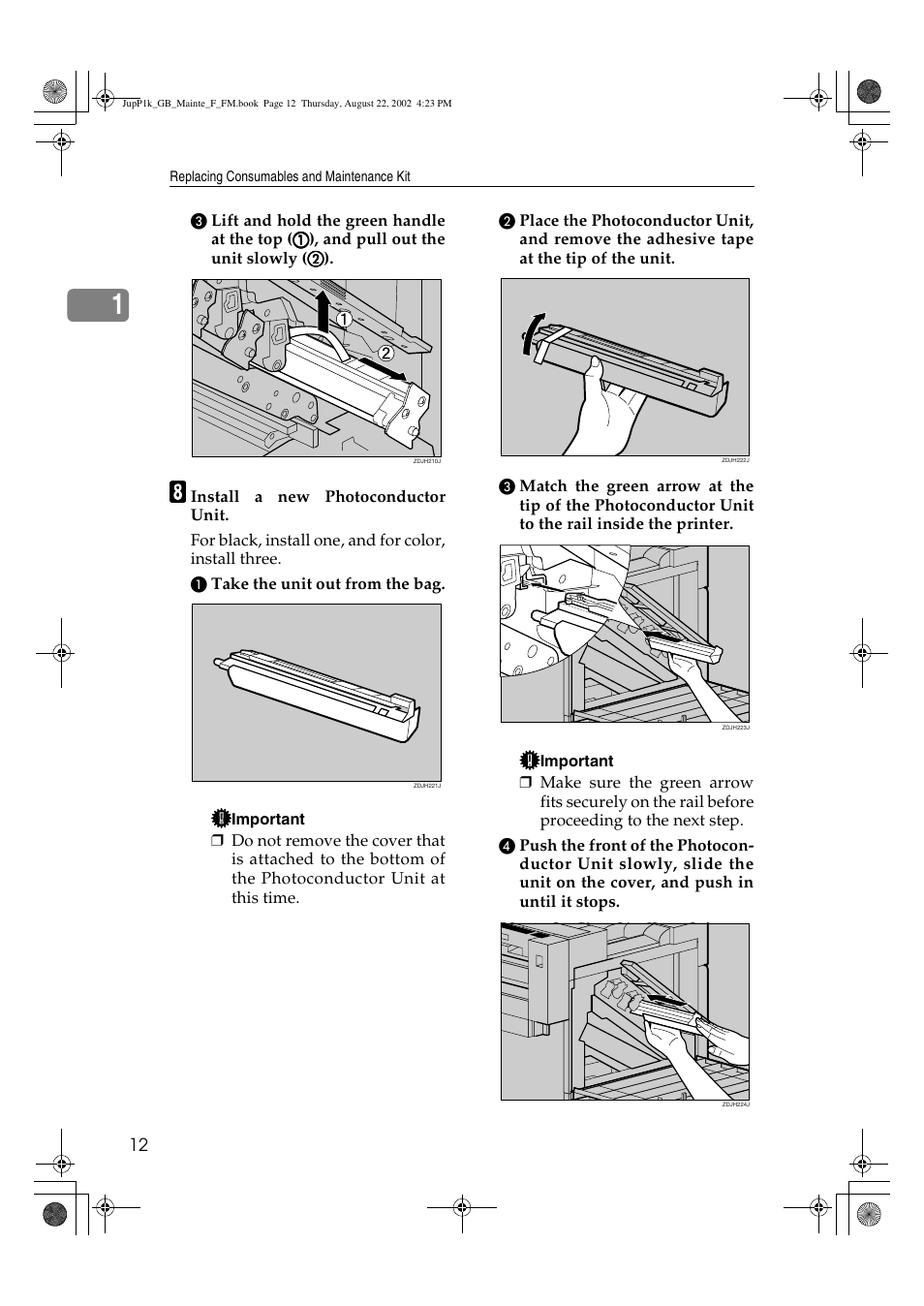 Ricoh AP3800C User Manual | Page 22 / 124