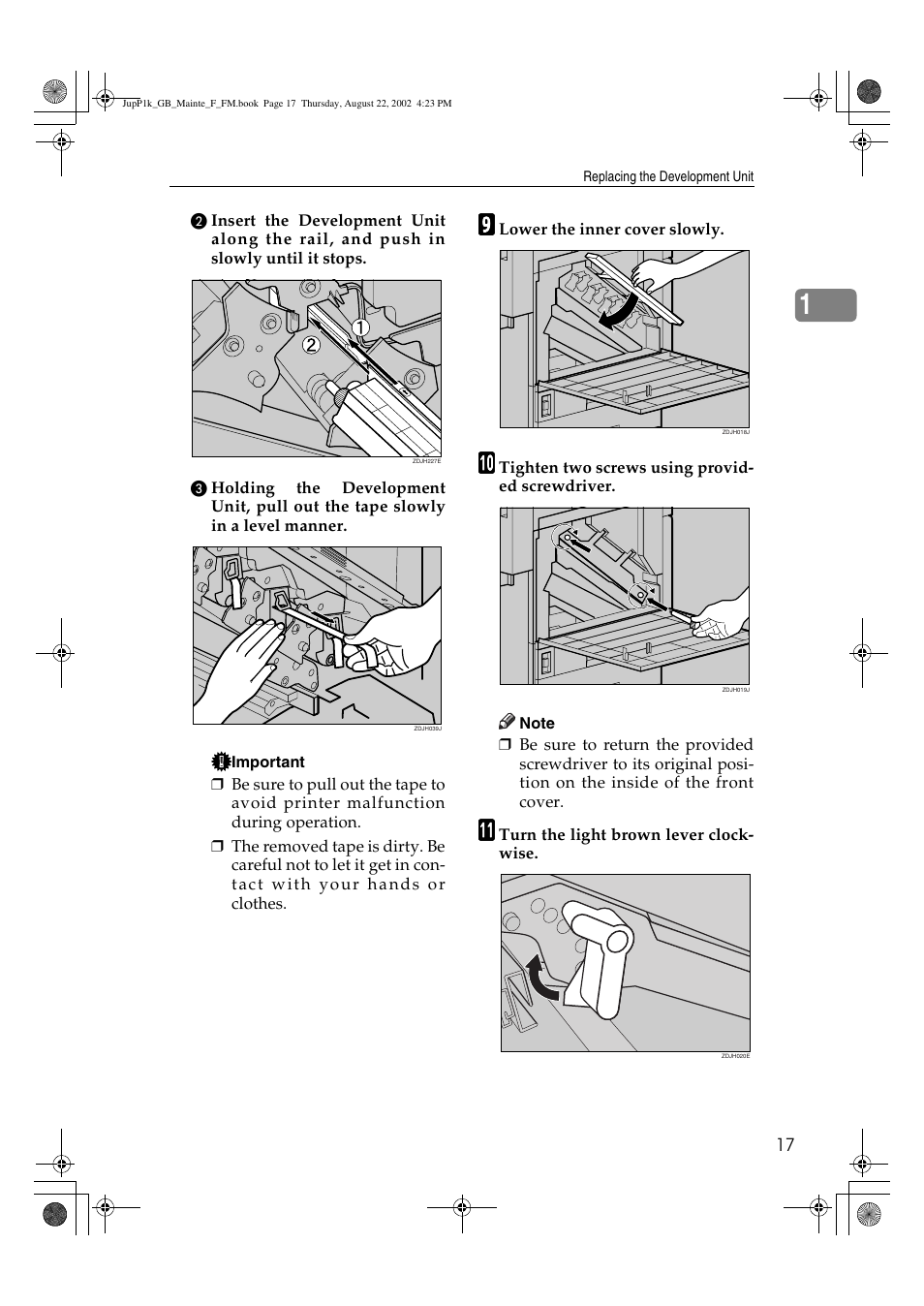Ricoh AP3800C User Manual | Page 27 / 124