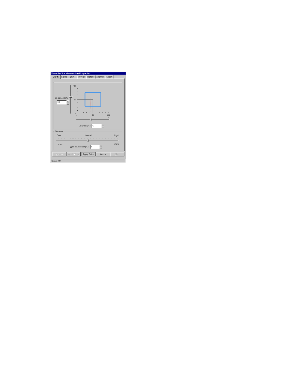 Using the clarity tab | Ricoh G413 User Manual | Page 29 / 47